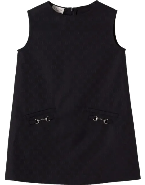 Horsebit Gg-jacquard Dress