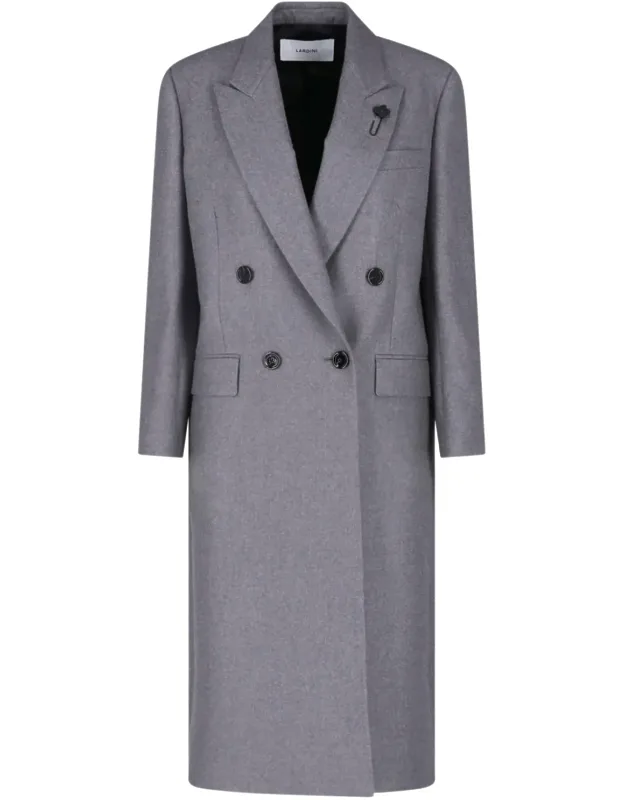 Cashmere Double-breasted Coat