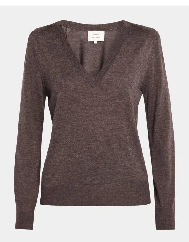 Cashmere V-neck Sweater