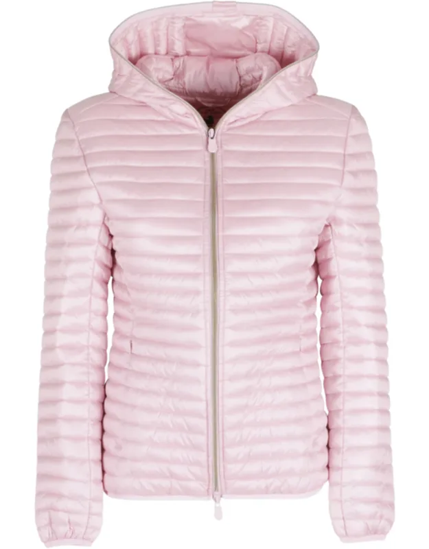 Hooded Quilted Down Jacket