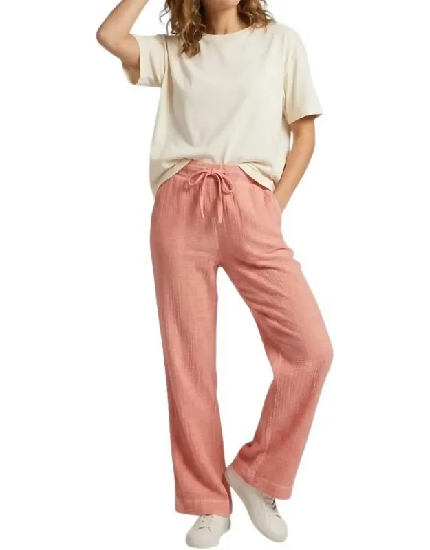 Easy Gauze Pants