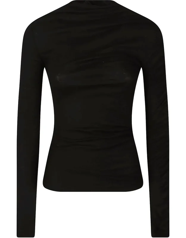 Fitted Turtleneck Sweater