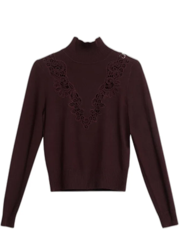 Merino Wool Turtleneck Sweater