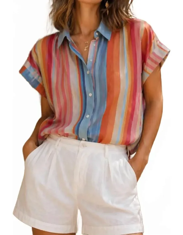 Short Sleeve Button Down Shirt