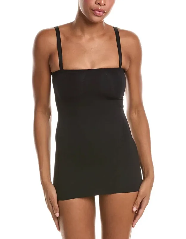 Full Bodysuit Slip Dress