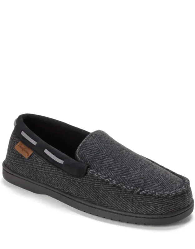 Keaton Microsuede Moccasin House Slippers