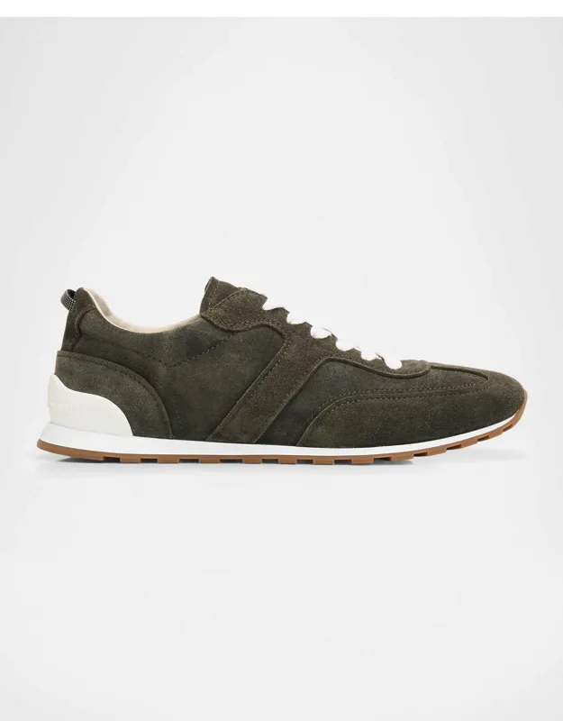 Suede Low-top Sneakers