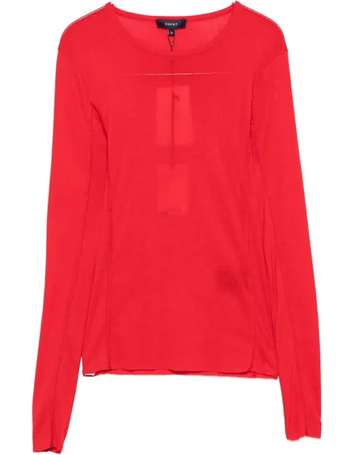 Lester Long-sleeve Boat-neck T-shirt