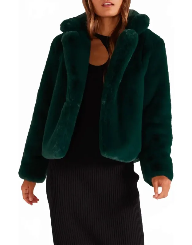 Faux Fur Jacket