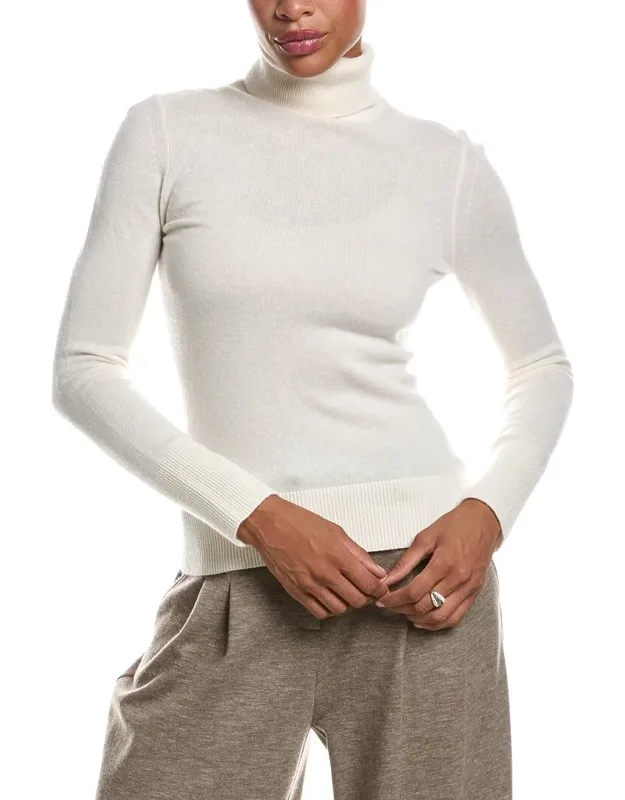 Wool & Cashmere-blend Turtleneck Sweater