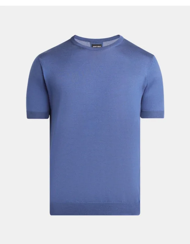 Silk And Cotton T-shirt