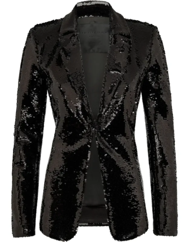 Blazer With One Button Fastening And Two Pockets
