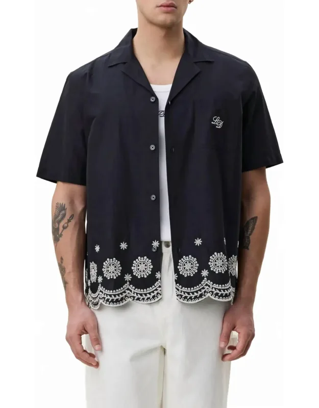 Border Embroidery Shirt