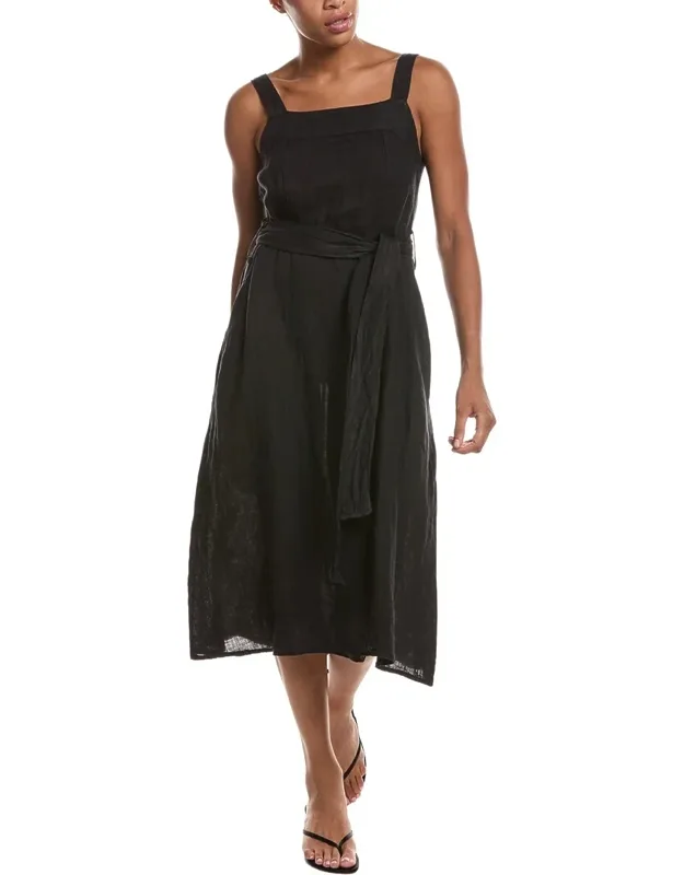 Linen Midi Dress