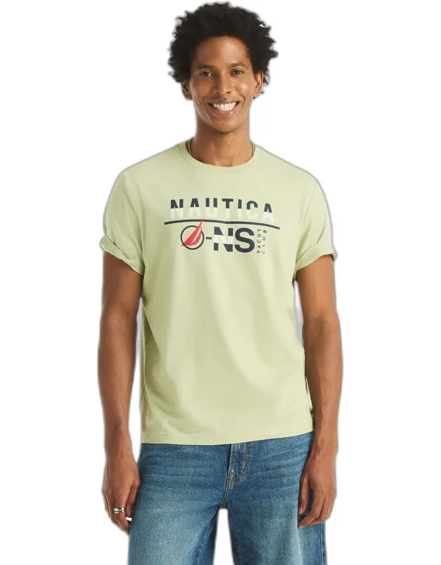 Nautica Yacht Club Graphic T-shirt Sustainably Crafted Classic Fit
