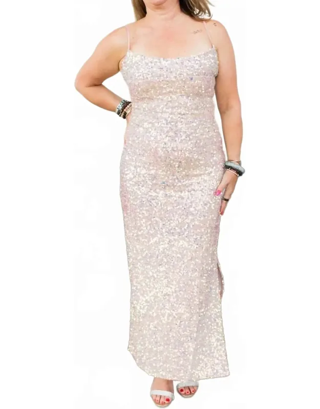 Sequin Maxi Dress
