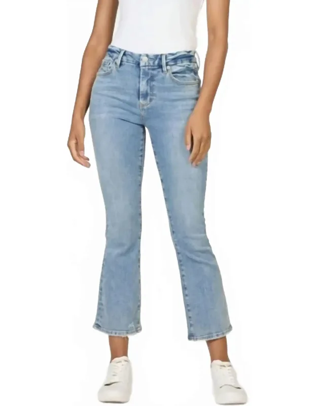 Cropped Flare Jeans