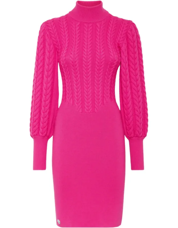 Wool Turtleneck Dress