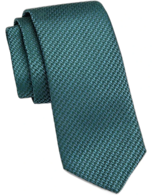 Houndstooth Silk Tie