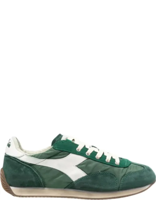 Vintage Suede-and-nylon Sneakers