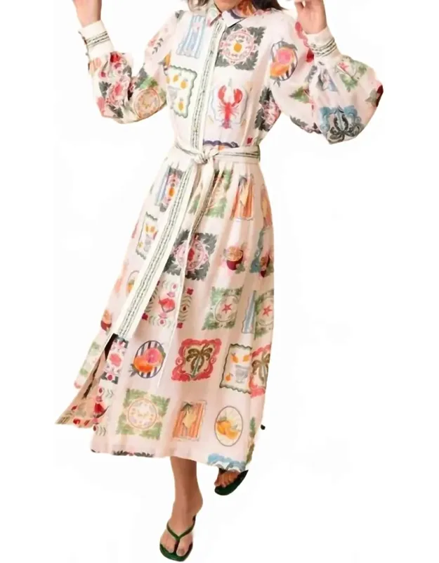 Blythe Print Dress