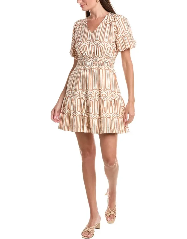 Printed Mini Dress
