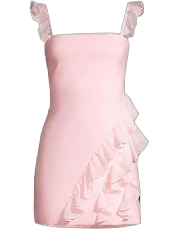 Ruffled Minidress