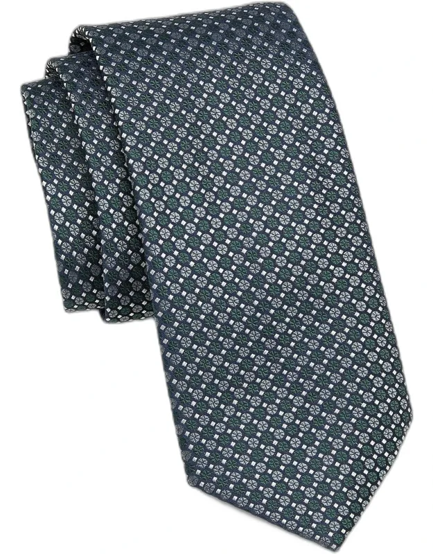 Silk Medallion Tie