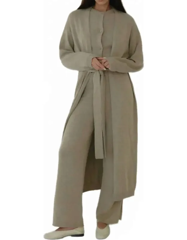 Duster-style Cardigan