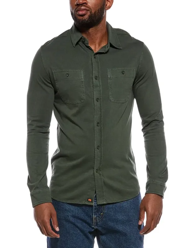Lennox Jersey Button Up Shirt
