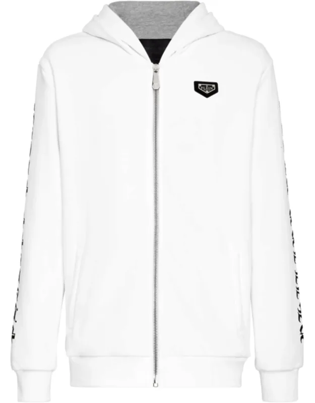 Hoodie Sweatjacket Cotton Fleece, Hooded