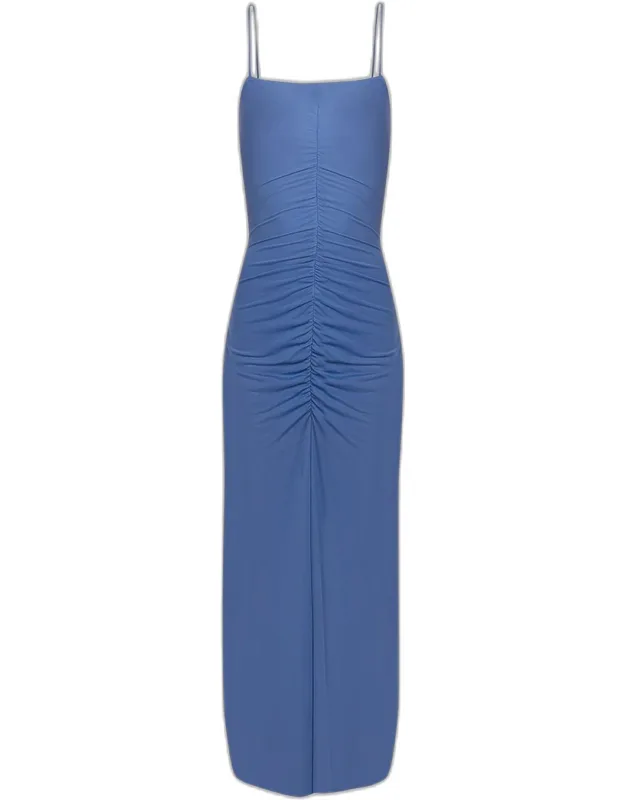 Ruched Midi Dress
