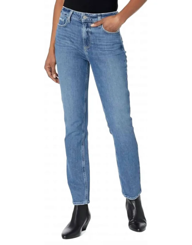 Cindy Vintage Denim High Rise Straight Leg Jeans