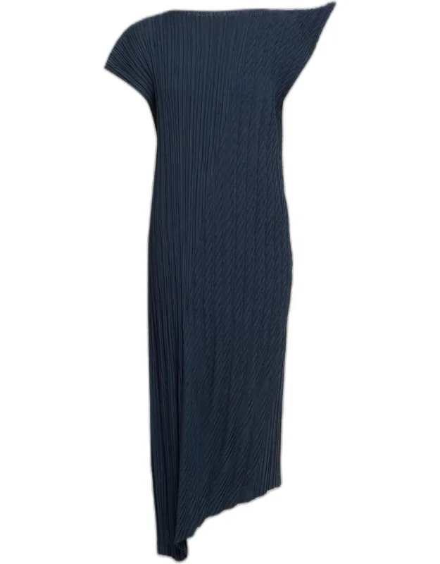 Asymmetric Midi Dress