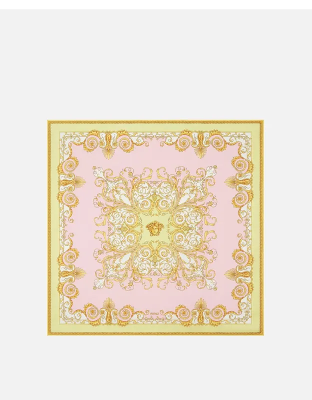 Barocco Pattern Silk Scarf