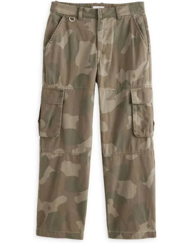 Addie High Rise Cargo Trousers