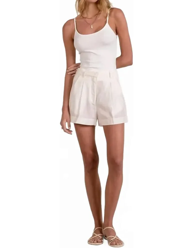 Pleated Dress Shorts
