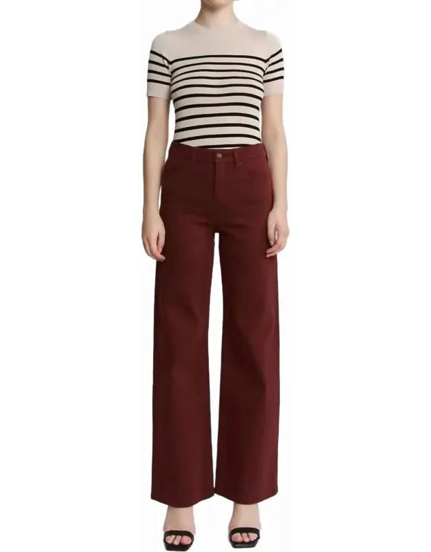 High Rise Wide Leg Jeans
