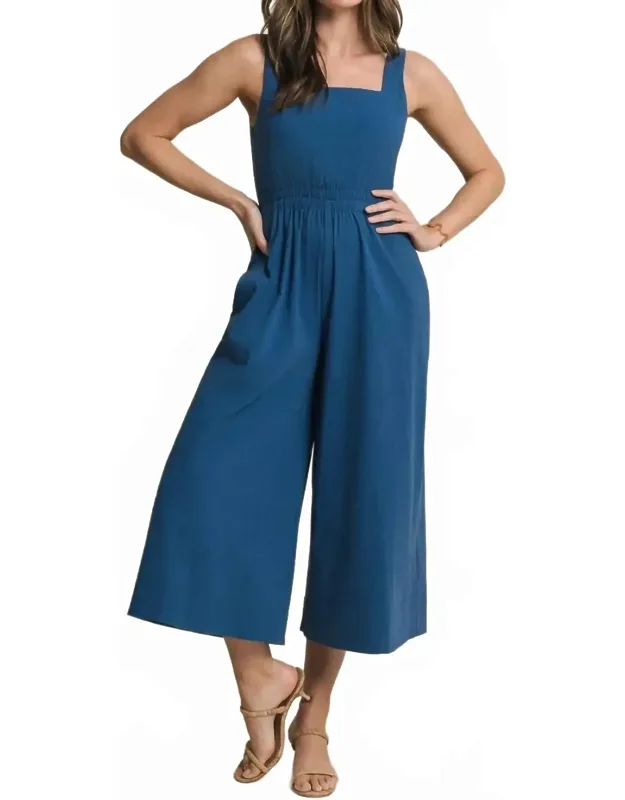 Seersucker Jumpsuit