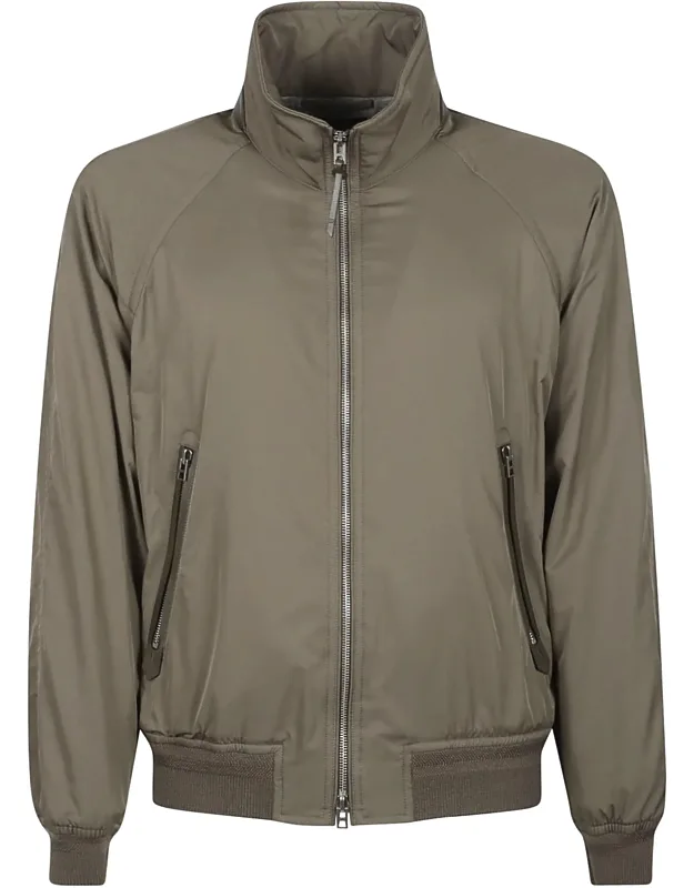 High Collar Bomber Jacket