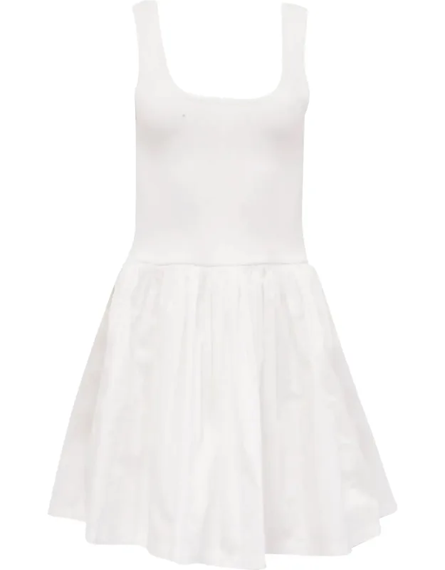 Sleeveless Mini Flared Dress
