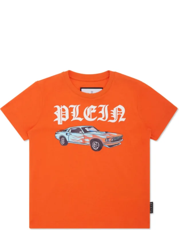 Jersey T-shirt Round Neck Ss Cars Racing