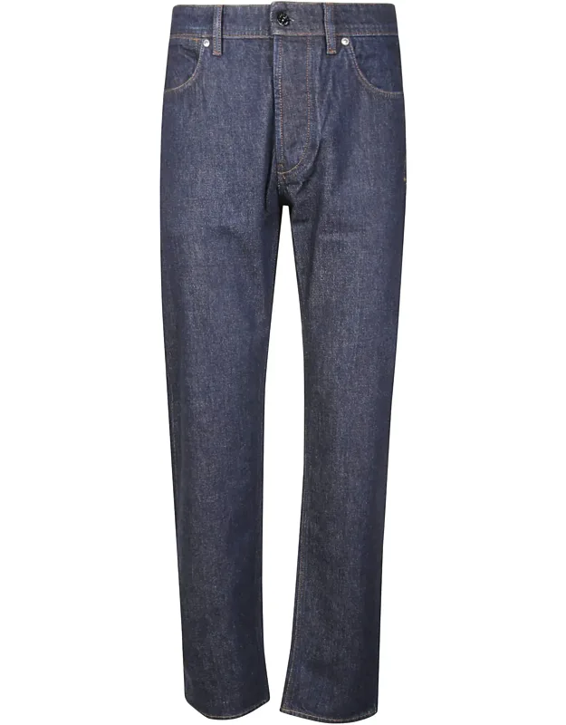 Regular Straight Cotton Jeans