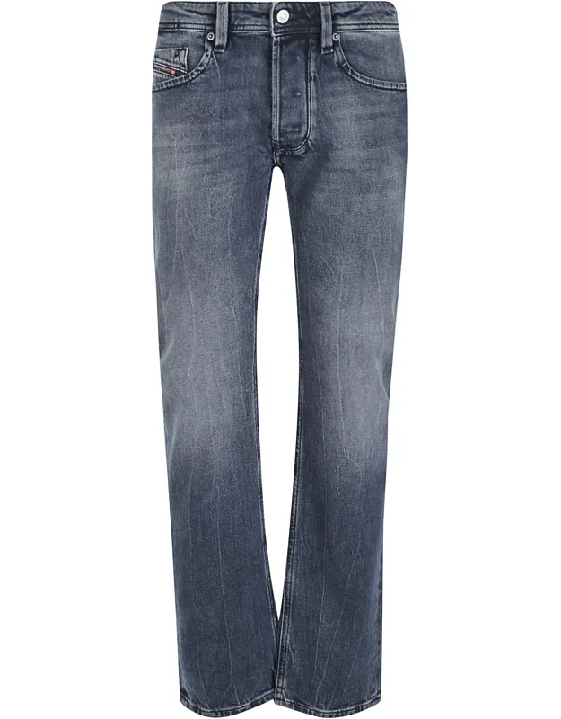 Five-pocket Straight-leg Jeans