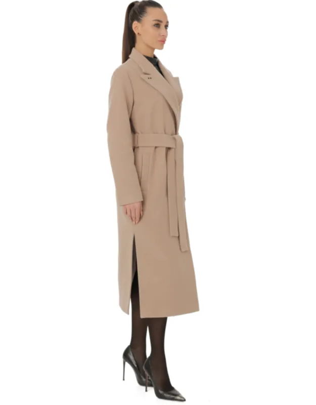 Classic Wraparound Overcoat