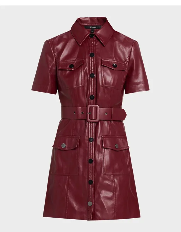 Belted Mini Dress