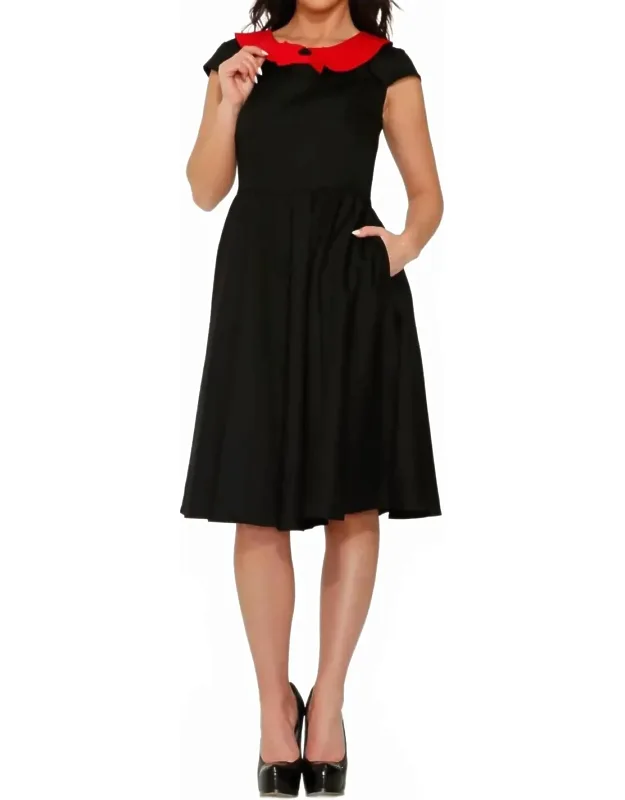 Collar Swing Dress