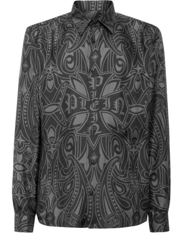 Printed Silk Shirt