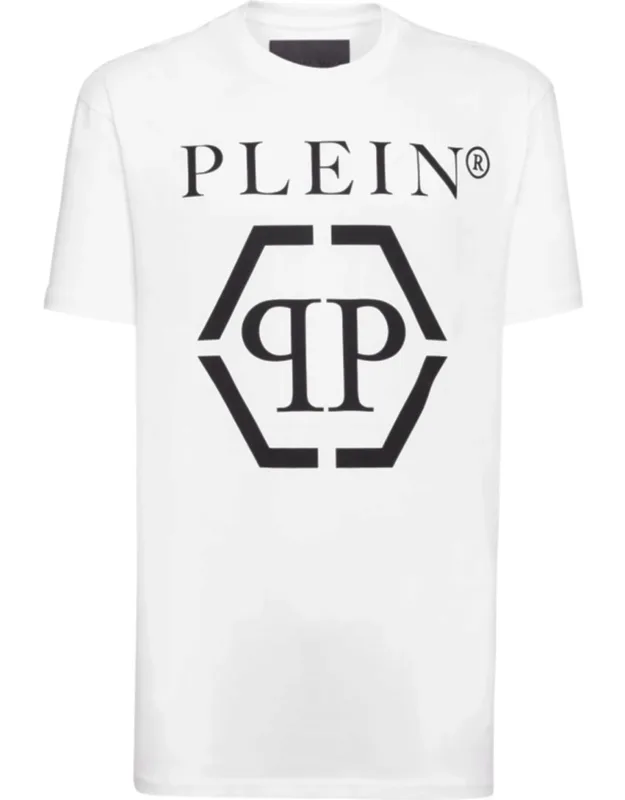 T-shirt Round Neck Ss Hexagons