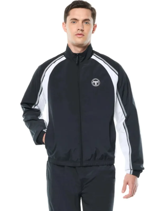 Fico Track Jacket - Premium Poly Matte Taffeta, Versatile Style